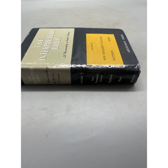 the interpreter's bible volume 7 hardcover book 1951 abingdon press READ - Picture 7 of 7